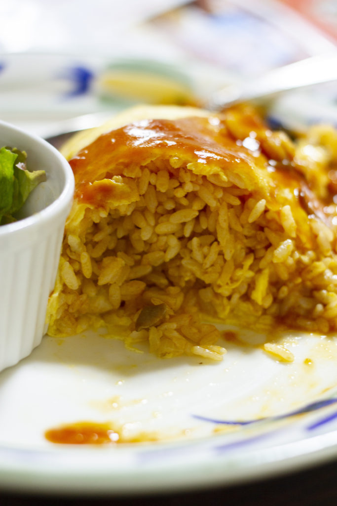 Omurice--where to eat omurice